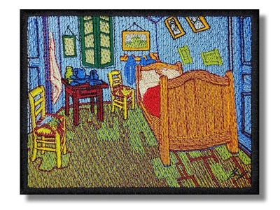 Naszywka Vincent Van Gogh The Bedroom Sypialnia