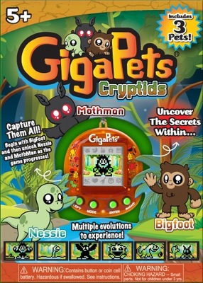 TAMAGOTCHI Mothman GIGA PETS ZWIERZE