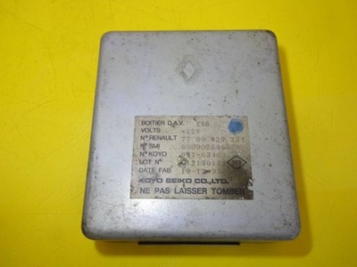 Модуль блок управления усилителя renault laguna i 7700829234 nr44 фото №1