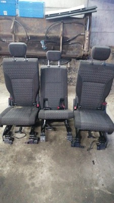 Сидіння сидіння задня zafira c комплект 2 ряд фото №1