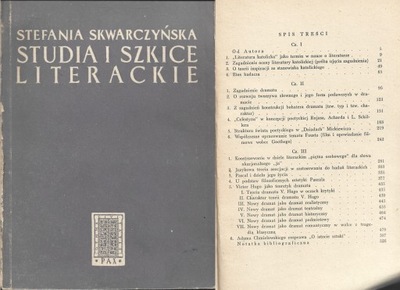 STUDIA I SZKICE LITERACKIE Stefania Skwarczyńska