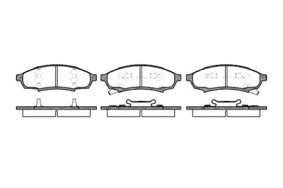 REMSA TRINKELĖS STABDŽIŲ BUICK REGAL 3.1 