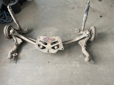 Fiat doblo 2 combo d подвеска ось балка задняя задний фото №1