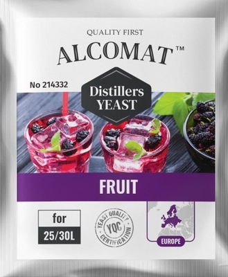 Drożdże gorzelnicze do owoców Alcomat Fruit TANIO
