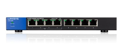 Switch Linksys LGS108P-EU (8x 10/100/1000Mbps)