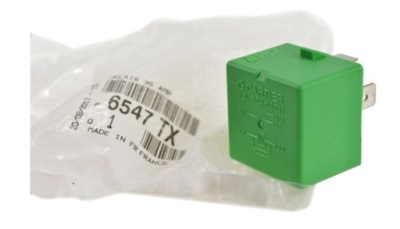 Реле вентилятора peugeot 6547tx оригінал оригінальний номер фото №1