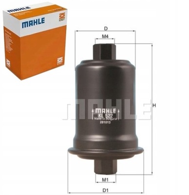 Knecht kl 522 фильтр топлива фото №1