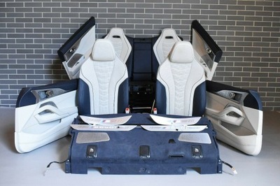 Bmw 8 g16 gc салон сидіння заднє сидіння середина фото №1