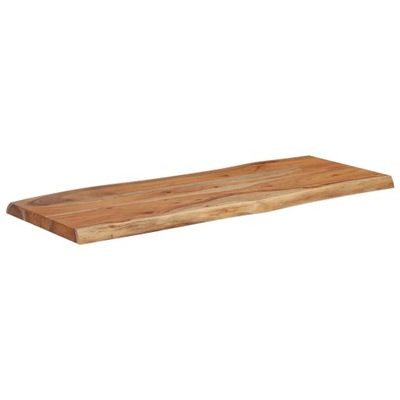 Blat do stołu, 100x40x2,5cm, drewno akacjowe, naturalna krawędź