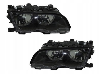 JUEGO FAROS BMW 3 E46 1998-2001 CUPÉ CABR  