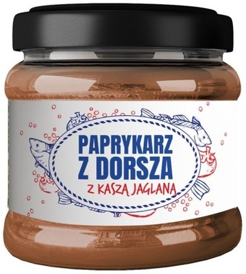 PAPRYKARZ Z DORSZA Z KASZĄ JAGLANĄ KUTER FISH