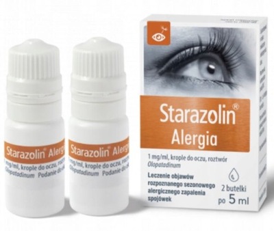 Starazolin Alergia krople do oczu 2 x 5 ml