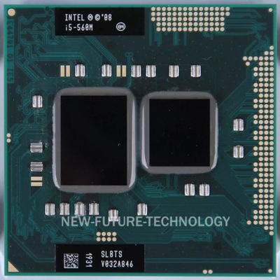 Procesor CPU i5-560M 2 rdzenie 2,66 GHz PGA988