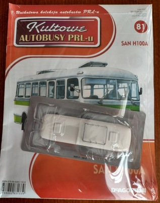 SAN H100A - 1:72 Kultowe Autobusy PRL-u Nr. 81