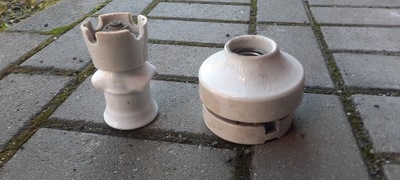 Oprawa ceramiczna złodziejka PRL