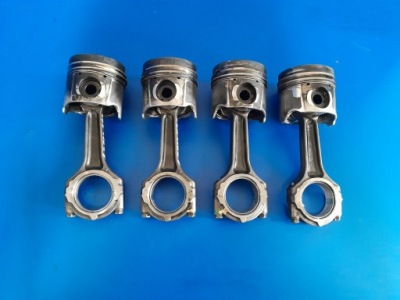 Поршень шатун renault megane scenic trafic 1.9 dci f9k фото №1