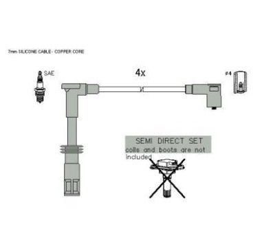 Starline дроти запалювання zk 5901 фото №1
