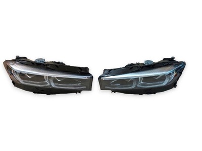 COMPLETO DIOPARA LUMINOSO LED FAROS MÓDULOS DERECHA IZQUIERPARA PARTE DELANTERA PARA BMW SERII 7 G11 2019-2022 LCI EUROPA  