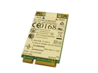 Modem WWAN Qualcomm GOBI 2000 Lenovo mini 3G