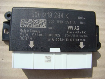 Модуль блок управления pdc volkswagen оригинальный номер 5q0919294k vw фото №1