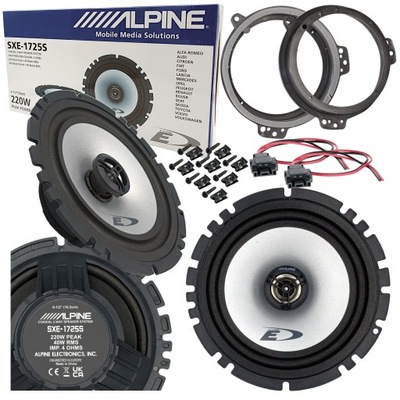 ALPINE BILATERALES ALTAVOCES DISTANCIAS PARA AUDI A3 8P A4 B6 B7 SEAT EXEO  