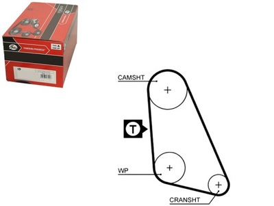 Ремінь розподільного валу фото №1