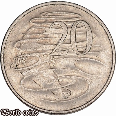 20 CENTÓW 1982 AUSTRALIA