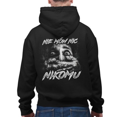 BLUZA Z KAPTUREM DLA KIBICA NIE MÓW NIC NIKOMU
