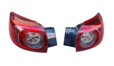 FARO FAROS PARTE TRASERA DIODO LUMINOSO LED MAZDA 3 3 BM BN HB 15-18  