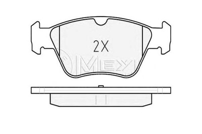 MEYLE PADS BRAKE MERCEDES CLK 200 (208.335) - milautoparts-fr.ukrlive.com