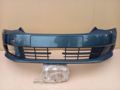 Skoda fabia iii 3 бампер передній решітка фото №1