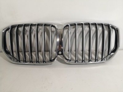 Bmw x5 g05 решітка радіатора решітка  решітки радіатора хром satyna фото №1
