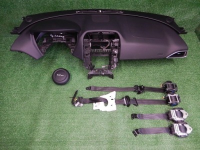 Консоль приборная панель подушки безопасности ремни jaguar f-pace кожа фото №1