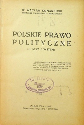 Polskie prawo polityczne 1922 r.