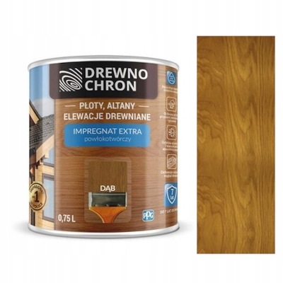 DREWNOCHRON IMPREGNAT EXTRA 0,75L DĄB