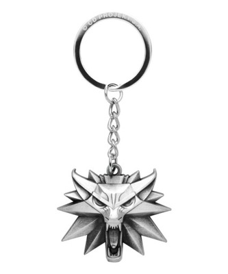 Good Loot Keychain: The Witcher 3 - Wolf Medallion