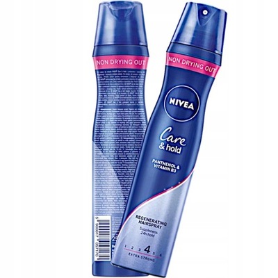 NIVEA LAKIER DO WŁOSÓW CARE&HOLD 4 regeneruje