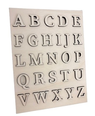Alfabet puzzle układanka