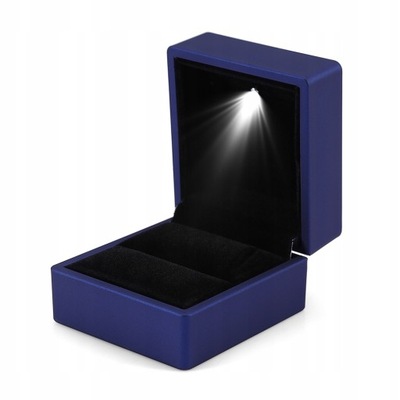 LED engagement ring box