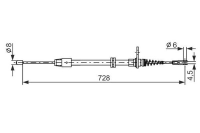 BOSCH LYNAS HAM. RECZ. DB T. W204/C204/S204/A207/C207 07-17 LE/PR 