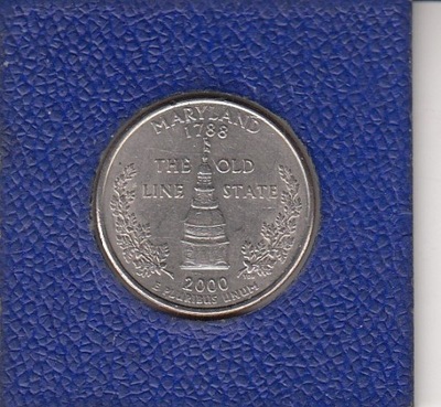 USA 25 centow 2000 P Maryland