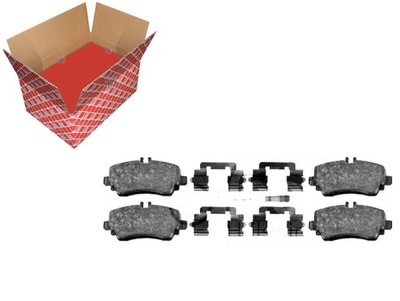 Набор - комплект тормозных колодок тормозных [febi bilstei фото №1