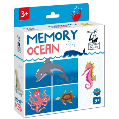 Gra pamięciowa Memory memo Ocean - Kapitan Nauka