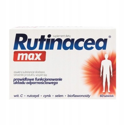 Rutinacea Max Wsparcie Odporności 60 Tabletek