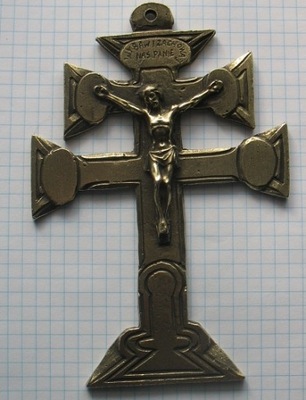 krzyż karawaka duży św. Zachariasza morowy