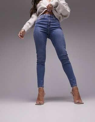 TOPSHOP W32 L34 SPODNIE JEANSOWE SKINNY JAMIE H12181