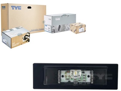 Лампа номерного знака реєстраційний [tyc] фото №1