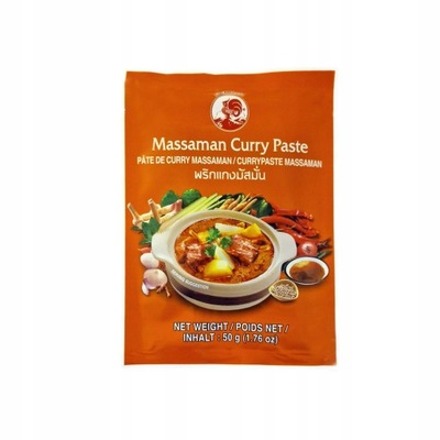 CURRY MASSAMAN PASTA TAJSKA MATSAMAN 50G COCK BRAND