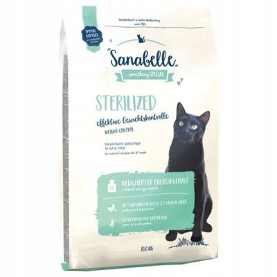 Sanabelle Sterilized dla kotów po sterylizacji 10kg