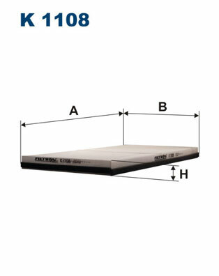 FILTRO DE CABINA CONTAMINACIÓN K 1108  